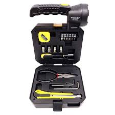 🔦 Lámpara Solar Multifuncional + Kit de Herramientas ECOPOWER EP-8149