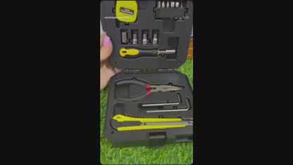 🔦 Lámpara Solar Multifuncional + Kit de Herramientas ECOPOWER EP-8149